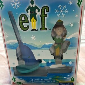 ELF Holiday Ornament Set - Blue and Green